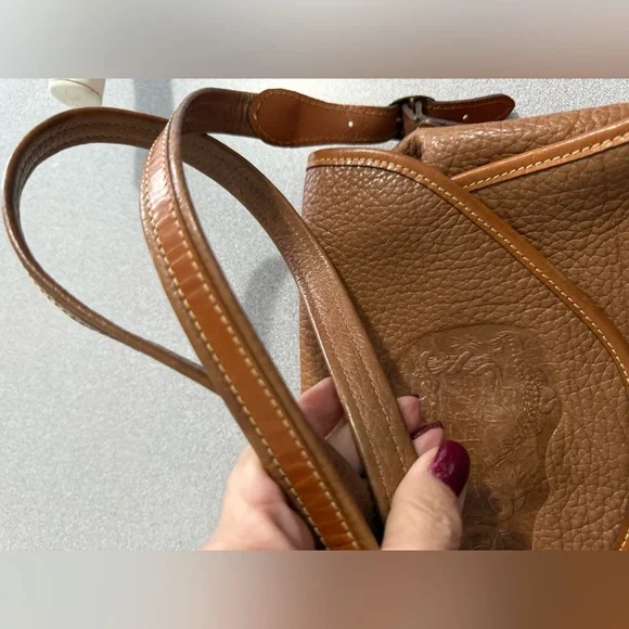 Vintage Carlos Falchi leather crossbody bag - Picture 13 of 14